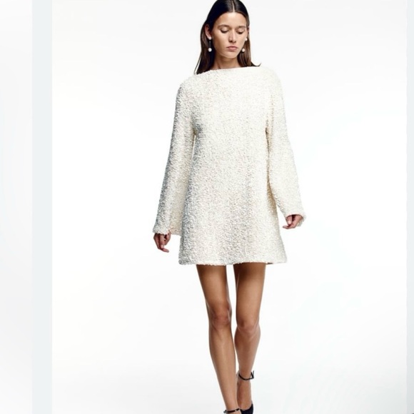 H&M Sequin Tie Back Bow Dress - Picture 2 of 7